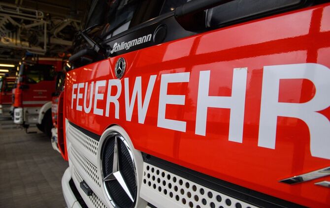 Die Feuerwehr konnte den Brand löschen. (Symbolbild)