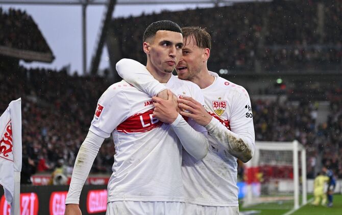 Bilal El Khannouss und Maximilian Mittelstädt