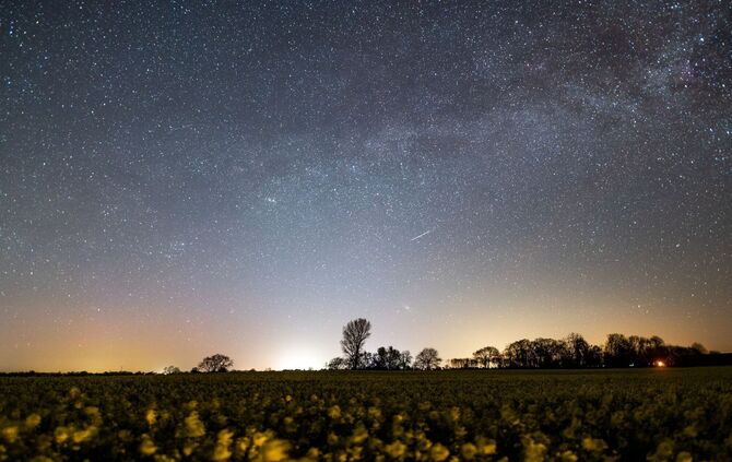 Sternschnuppen-Schauer Lyriden