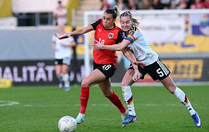 Fußball - Frauen - Österreich - Deutschland