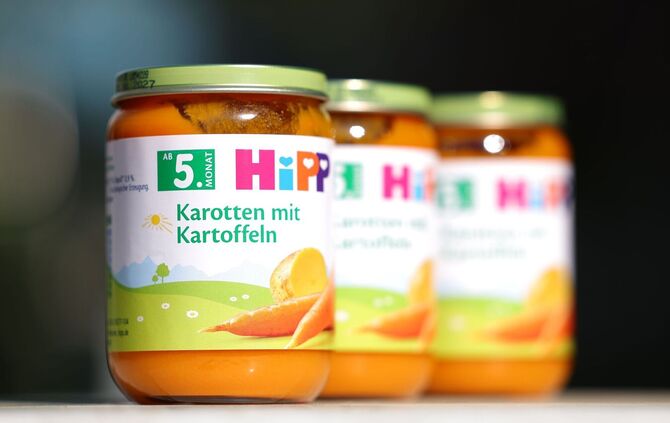 Rückruf von Babykost in Österreich