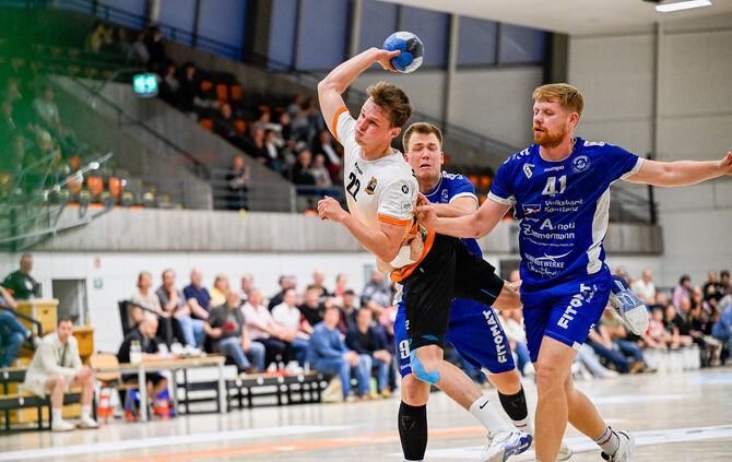 Lion Haase erzielte gegen Steißlingen zehn Tore für den VfL Waiblingen.