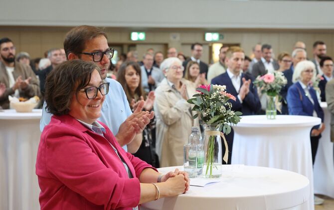 Martina Fehrlen wurde am Sonntag, 19. April, als Bürgermeisterin von Urbach verabschiedet.