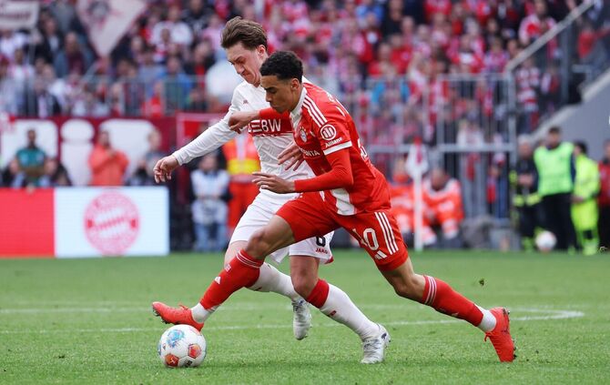 Angelo Stiller und der VfB Stuttgart hielten gegen Jamal Musiala und den FC Bayern 30 Minuten lang dagegen.