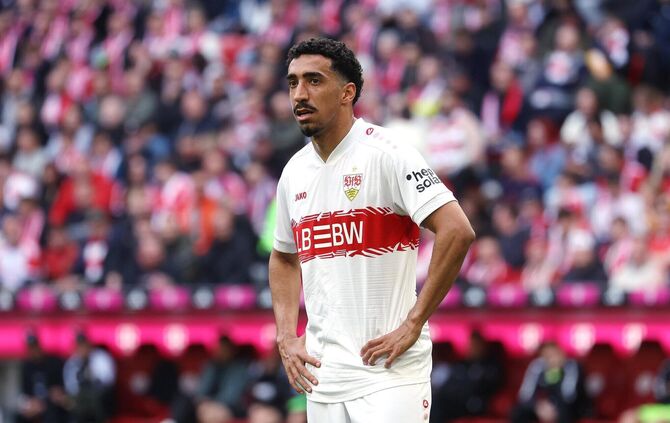 Tiago Tomas hing als einzige echte Spitze gegen den FC Bayern München oft in der Luft und bekam kaum Bälle.