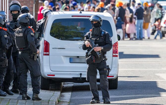 Polizeieinsatz in Moers