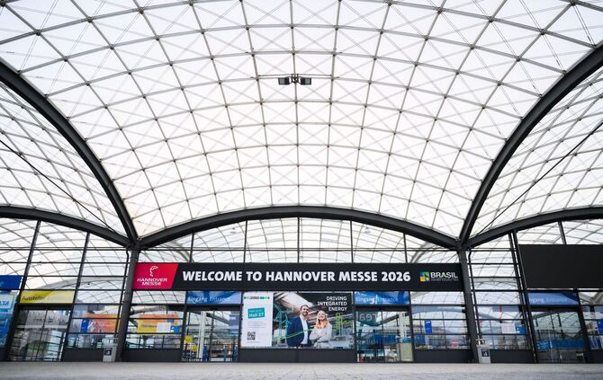 Vor der Hannover Messe