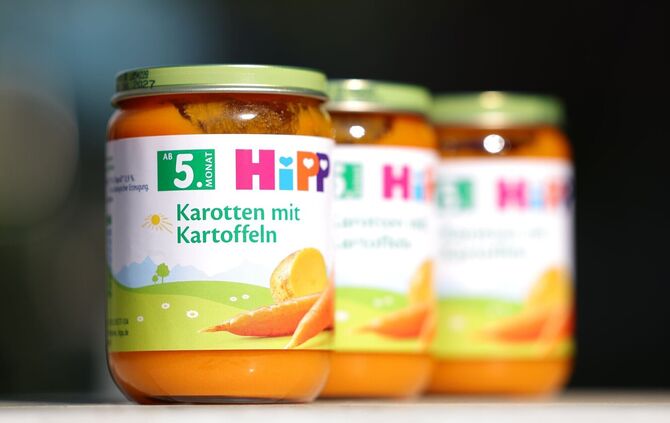 Die Polizei in Österreich sucht nach einem möglicherweise mit Gift verseuchtem zweiten Glas mit Babynahrung. (Symbolbild)