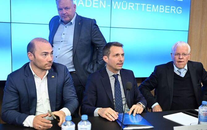 AfD-Fraktionsvorstand im Landtag von Baden-Württemberg