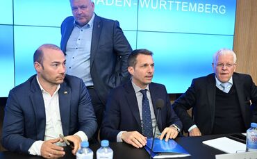 AfD-Fraktionsvorstand im Landtag von Baden-Württemberg