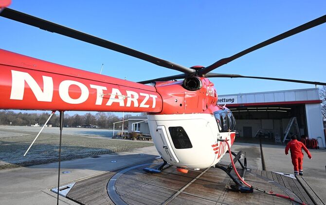 Rettungshubschrauber Deutsche Luftrettung DRF