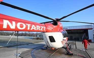 Rettungshubschrauber Deutsche Luftrettung DRF
