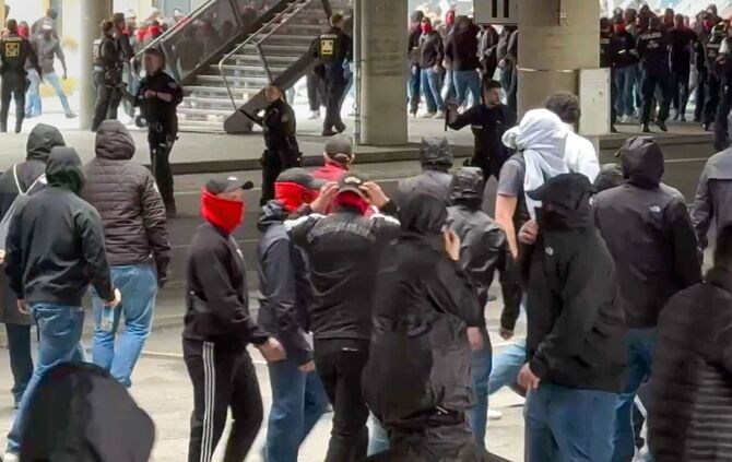 Massenschlägerei vor Bayern-Spiel – Verletzte und Festnahmen