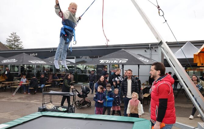 Viele Angebote für Kinder gab es auf dem Siechenfeldfest.