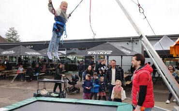 Viele Angebote für Kinder gab es auf dem Siechenfeldfest.