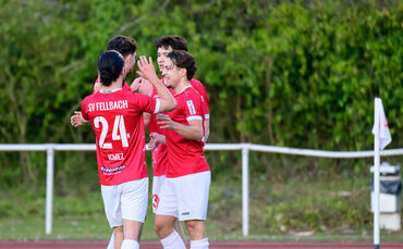 Der SV Fellbach um Traumtorschütze Torben Hohloch (rechts) holte gegen Friedrichshafen nach drei Niederlagen am Stück wieder ein