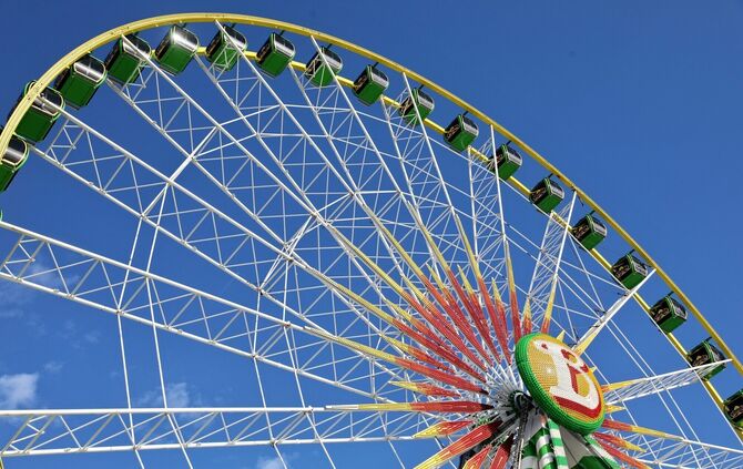 Auf dem Frühlingsfest wird seit Samstagvormittag (18.04.) gefeiert.