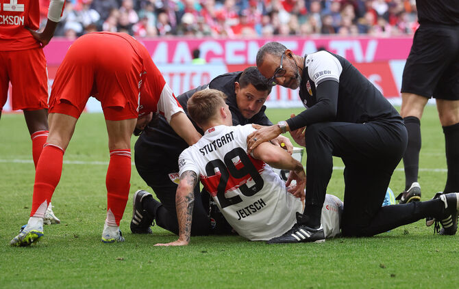 Der VfB Stuttgart muss auf Finn Jeltsch verzichten.