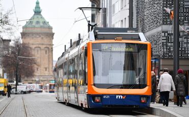 Straßenbahn in Mannheim