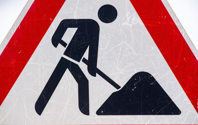 Baustelle (Symbolbild)