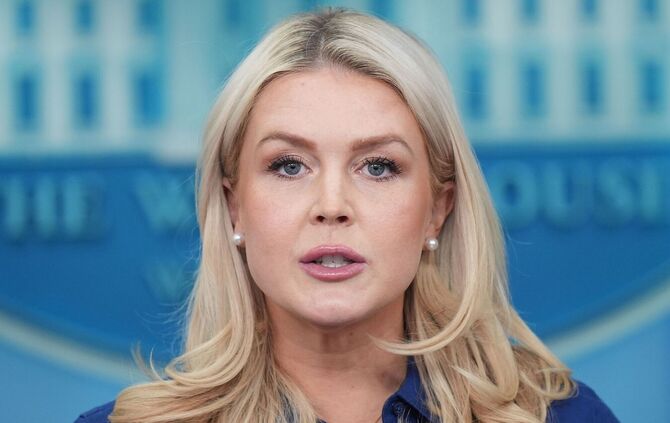 Pressesprecherin des Weißen Hauses Leavitt