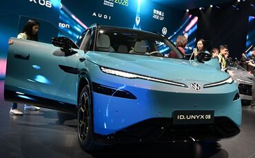 Vor der Automesse in Peking