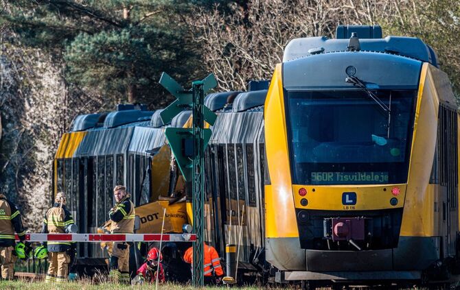 Zugunglück in Dänemark