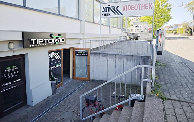 Neben der Wettannahmestelle in der Finkenstraße 11 in Welzheim wird bald eine Sportsbar eröffnen.