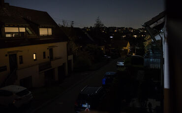 In Winnenden und der Umgebung ist am Donnerstagabend die Straßenbeleuchtung ausgefallen. Hier: Weiler zum Stein.