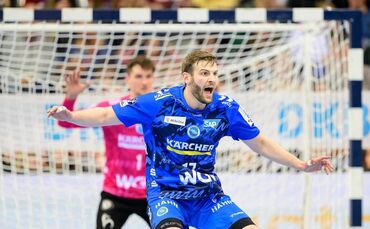 Voller Fokus auf den Tabellenführer: Samuel Röthlisberger vom TVB Stuttgart wird gegen den SC Magdbeurg wieder im Innenblock gef