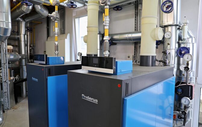 Heizzentrale der Stadtwerke Waiblingen (Symbolfoto).