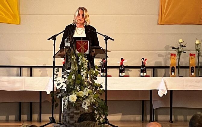 Bürgermeisterin Astrid Loff.
