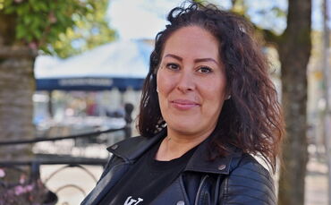 Sandy Russo: "Ich liebe es, unter Menschen zu sein."
