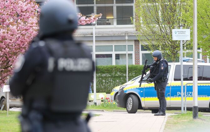 Polizei-Einsatz in Rellingen bei Hamburg