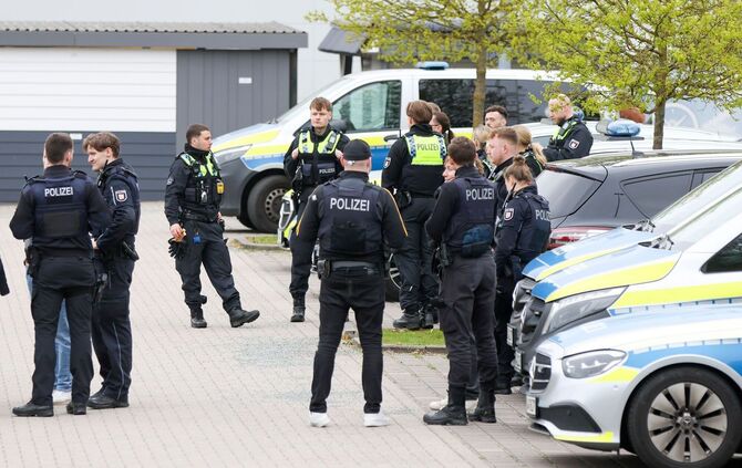 Polizei-Einsatz in Rellingen bei Hamburg