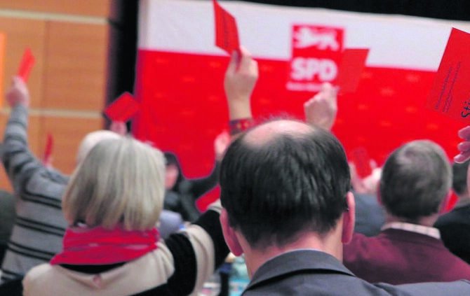 Die SPD-Basis ist gefragt: Wer soll die Landespartei nach dem Wahldebakel anführen? (Symbolbild).