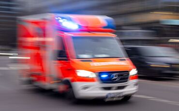 Krankenwagen im Einsatz