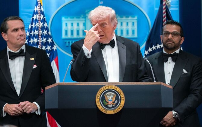 Medien-Dinner der Washingtoner Hauptstadtpresse