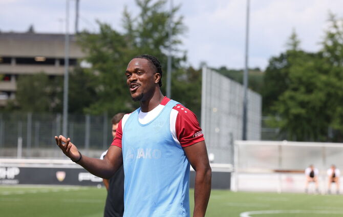 Dan-Axel Zagadou steht wieder in der VfB-Startelf.