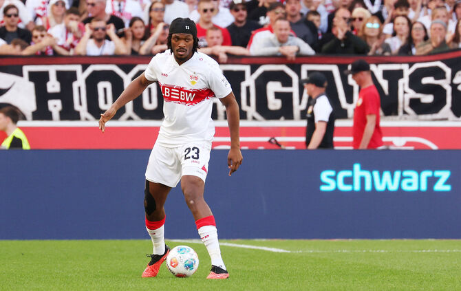 Dan-Axel Zagadou zeigte immerhin eine gute Passquote – 97,44 Prozent.