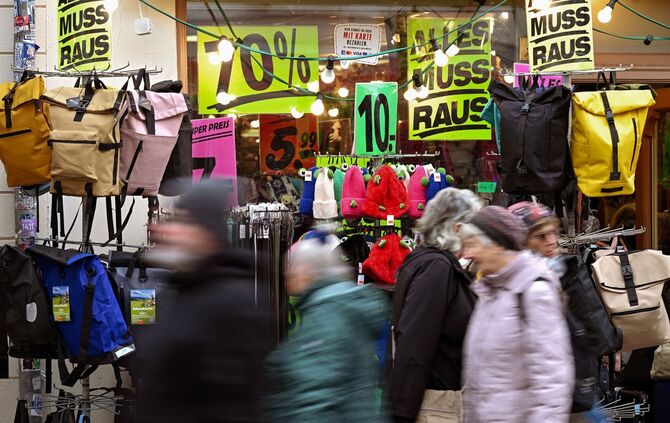 Verbraucherstimmung im Sinkflug