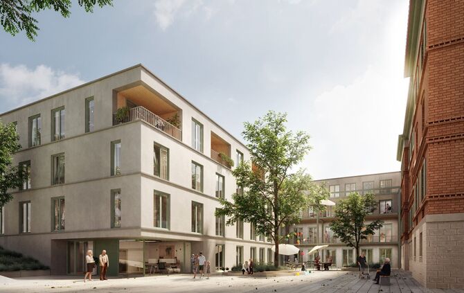 Soll das Karlsstift an der Burgstraße einmal aussehen.