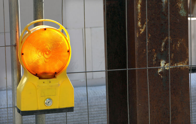 Achtung, Baustelle.