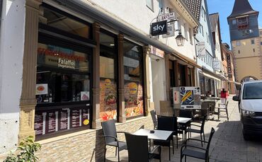 Der Arzum Imbiss an der unteren Marktstraße.