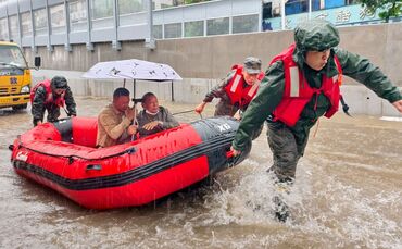 Überschwemmungen in China
