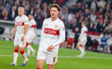 Angelo Stiller steht wohl bei Juventus Turin auf der Liste.