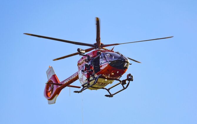 Hubschrauber der DRF-Luftrettung