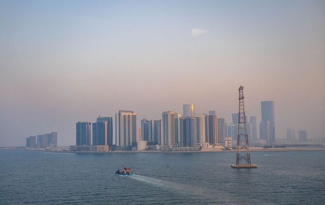 Skyline von Abu Dhabi
