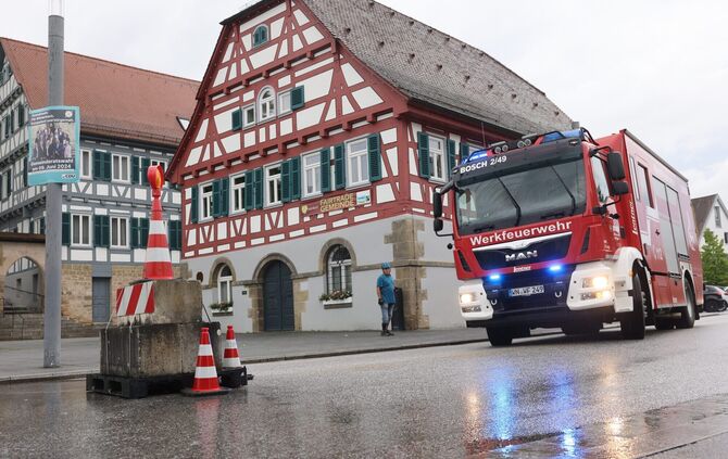 Beim Hochwasser 2024 wurde die große Katastrophe in Winterbach gerade noch so abgewendet (Archivfoto).