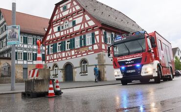 Beim Hochwasser 2024 wurde die große Katastrophe in Winterbach gerade noch so abgewendet (Archivfoto).